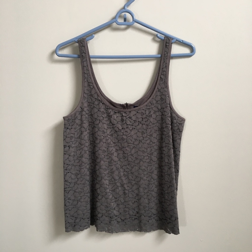 Lace tank top